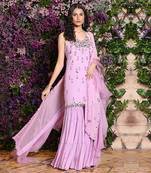Lavender  Sharara Set
