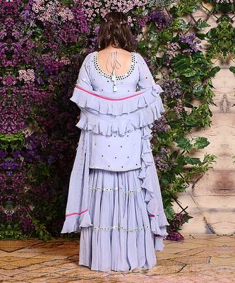 Lilac Sharara Set 2
