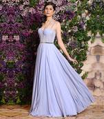 Lilac Corset Gown