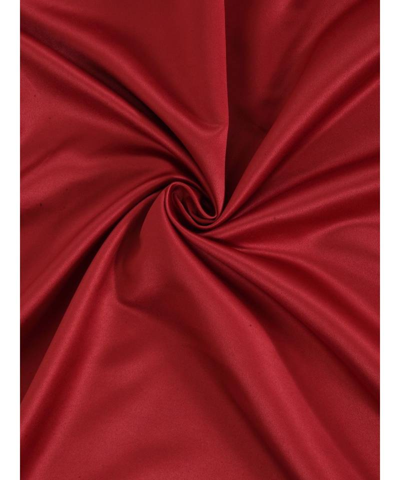 Eyda Maroon Color Premium Semi Blackout Window Curtain