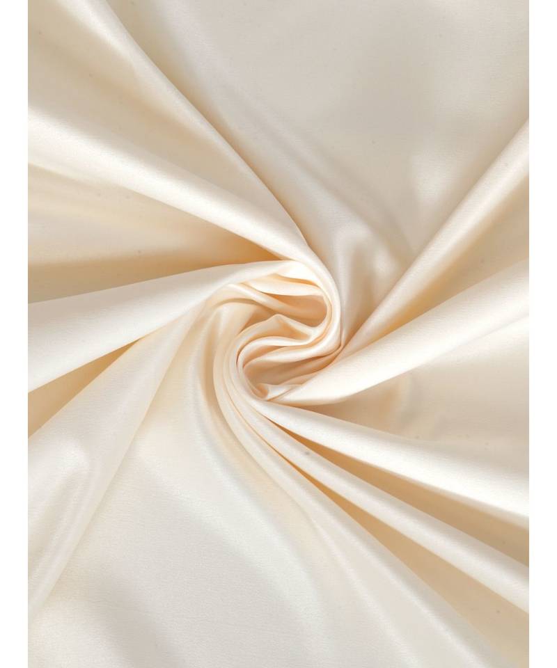 Eyda Ivory Color Premium Semi Blackout Long Door Curtain