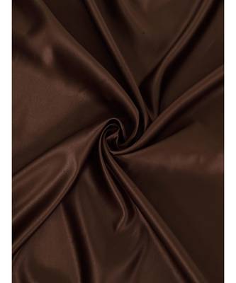 Eyda Brown Color Premium Semi Blackout Door Curtain 4