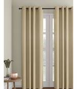 Eyda Gold Color Premium Semi Blackout Long Door Curtain