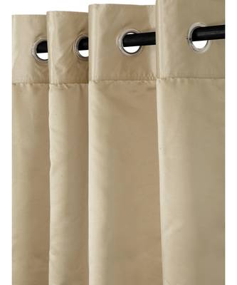 Eyda Gold Color Premium Semi Blackout Long Door Curtain 3