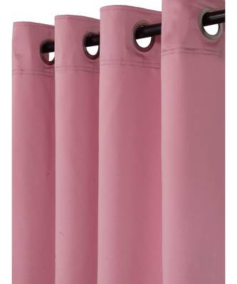 Eyda Pink Color Premium Semi Blackout Window Curtain 3
