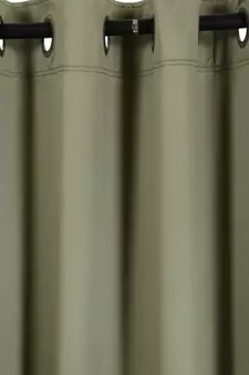Eyda Green Color Premium Semi Blackout Window Curtain