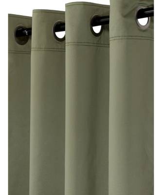 Eyda Green Color Premium Semi Blackout Window Curtain 3