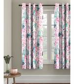 Eyda Digital Printed Multi Color Window Curtain