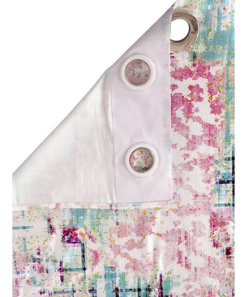 Eyda Digital Printed Multi Color Window Curtain