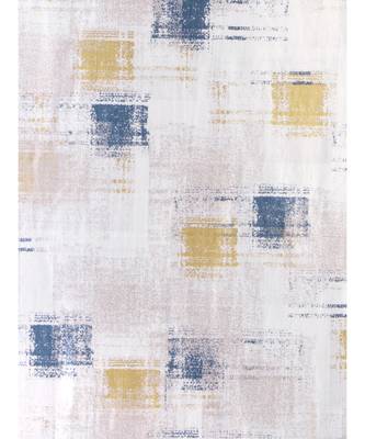Eyda Digital Printed Off White Long Door Curtain 5