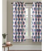Eyda Digital Printed Multi Color Window Curtain