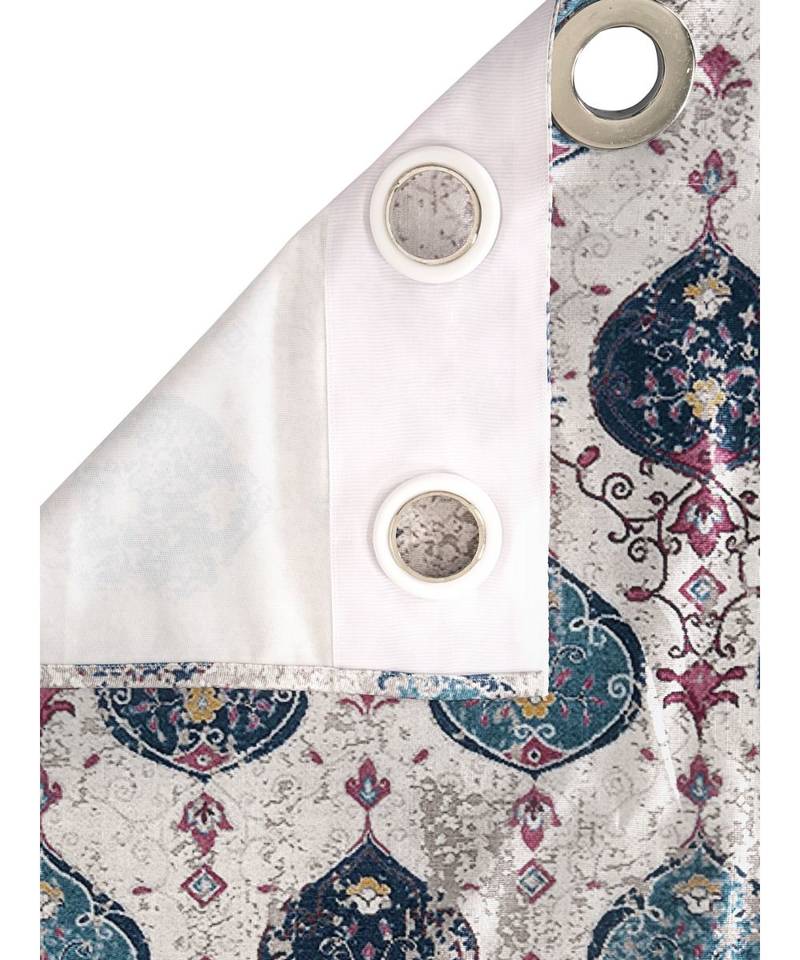 Eyda Digital Printed Multi Color Window Curtain