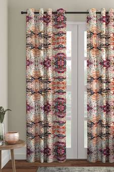 Eyda Digital Printed Multi Color Door Curtain