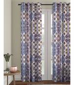 Eyda Digital Printed Multi Color Long Door Curtain