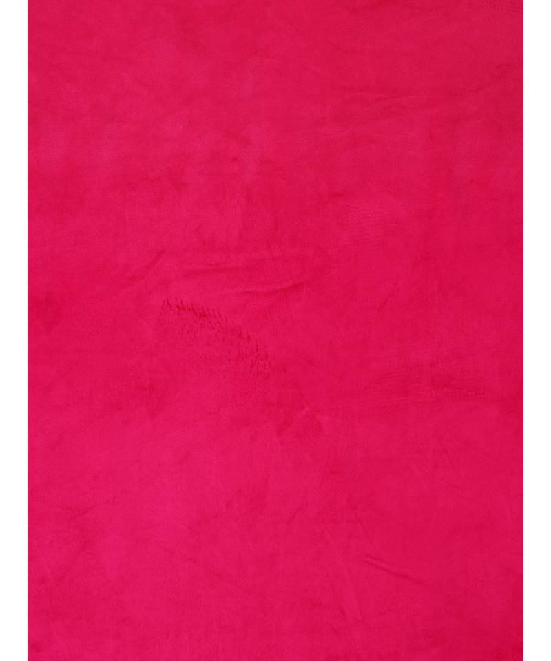 Eyda Premium Velvet Fuschia Color Eyelet Door Curtain