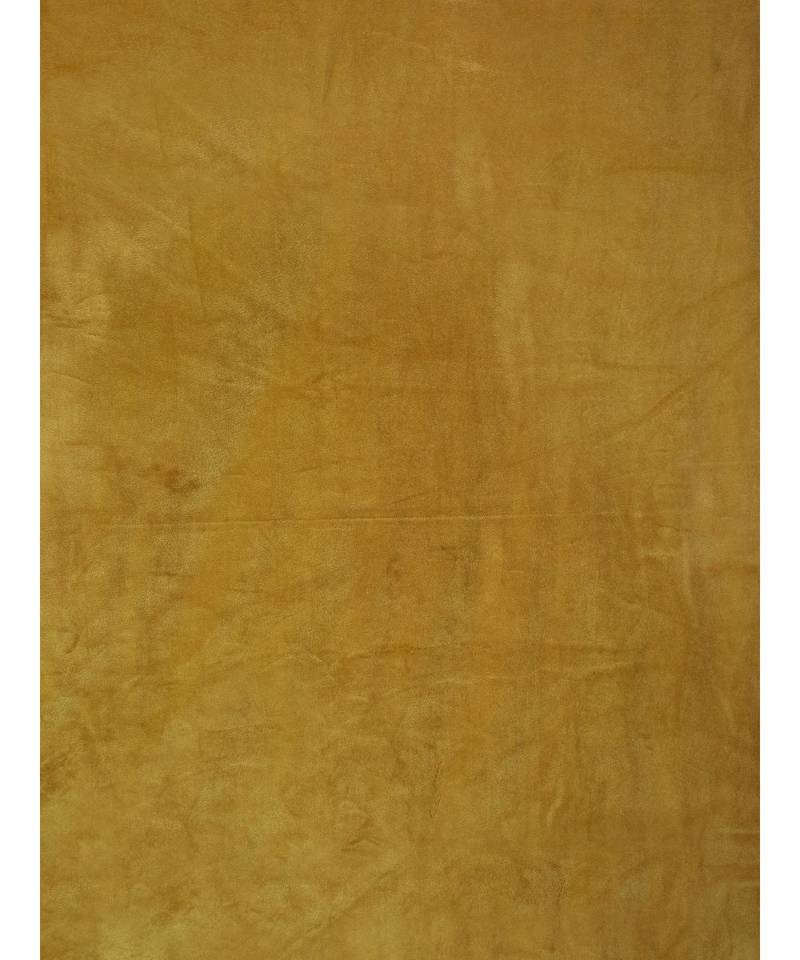 Eyda Premium Velvet Mustard Color Eyelet Window Door Curtain