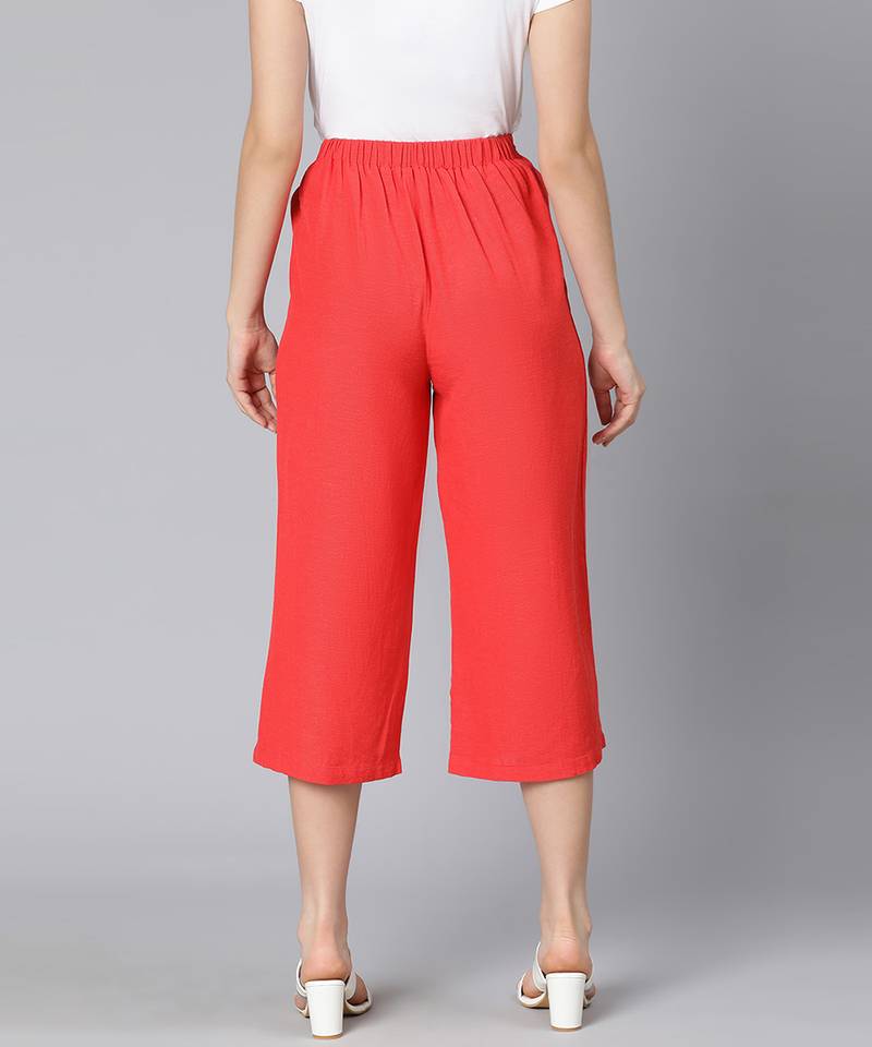 Bizarro Linen Blend design women culottes