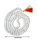 Salvus Original & Certified (108+1 Beads) Sphatik Jaap Mala for Jaap, Pooja & Accessories