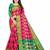 Pink Weaving Jacquard Designer  Party Wear Sarees With Cotton Silk Blouse