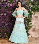 Beach Glass Lehenga Set
