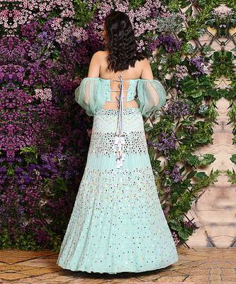 Beach Glass Lehenga Set 2