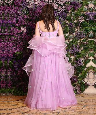 Lilac Lehenga Set 2