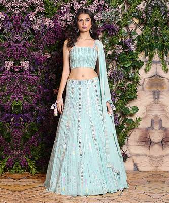 Embroidered Lehenga Set 1