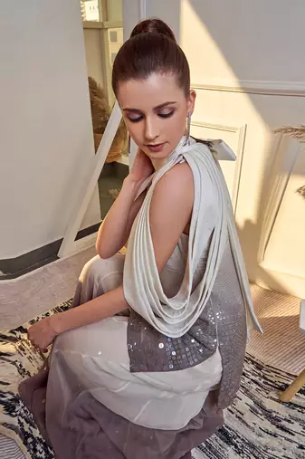 Ombre Sharara Set