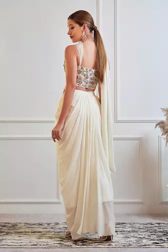 Ivory Dhoti Pants