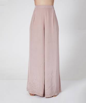 Pastel Palazzo With Back Net Top 4