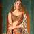 Brown Color Digital Printed Pure Rera Silk Bridal Lehenga & Unstitched Blouse With Dupatta