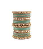 Green bangles-and-bracelets