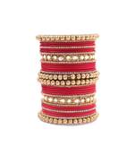 Red bangles-and-bracelets