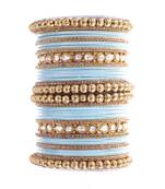 Blue bangles-and-bracelets