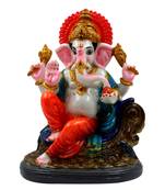 ESVAR STONECRAFT Poly Resin Hand Made Scupluture of Lord Ganesha