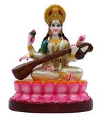 ESVAR STONECRAFT Poly Resin Hand Made Scupluture of Kamal Saraswati