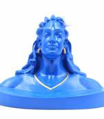 EAVAR STONECRAFT Polyresin Hand Made Face Statue of Aadi Yogi 