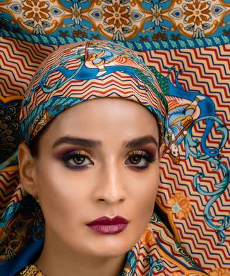 Mayura Silk scarf 1