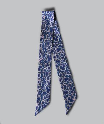 Blue silk twilly 2