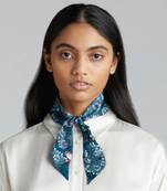 Jacaranda Silk Twilly