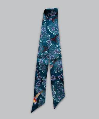 Jacaranda Silk Twilly 2