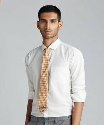 Red Silk  tie 1