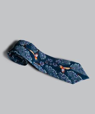 Jacaranda Silk Tie 2