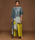 Lime Green Tunic Pant Set