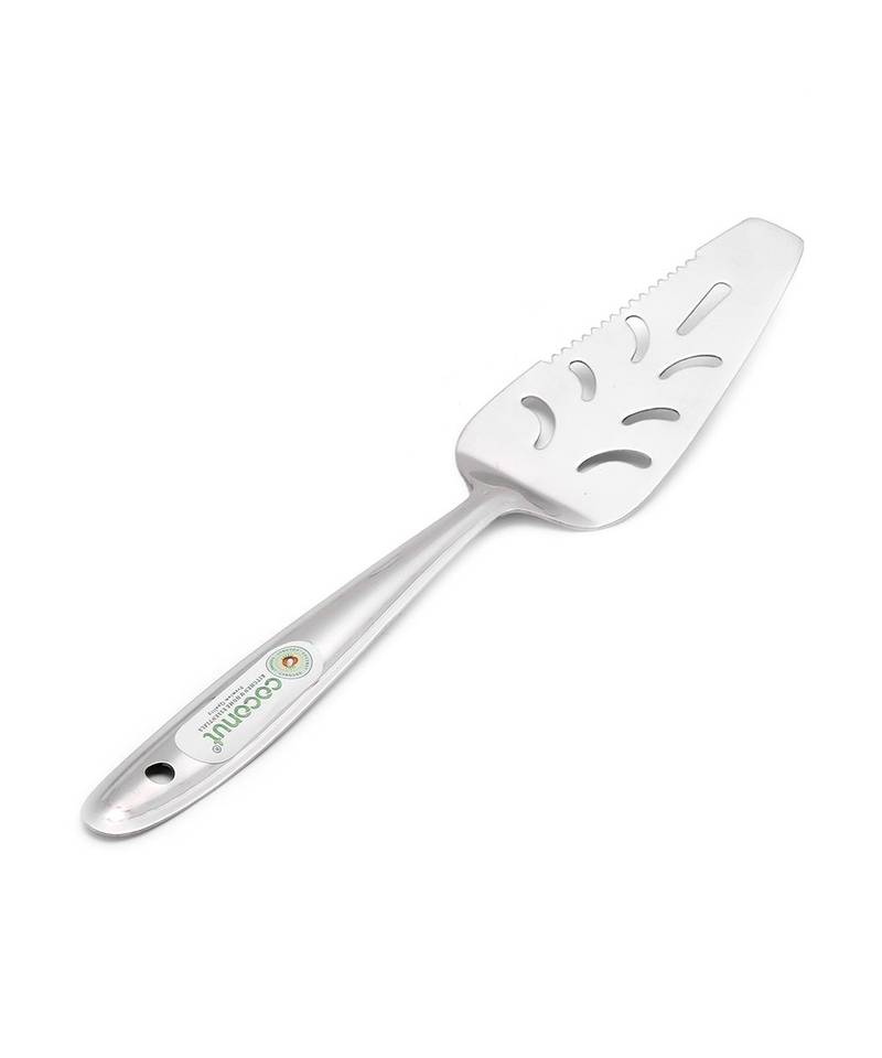 Coconut Stainless Steel Cake Serving Ladle   27cm  Model   L 17