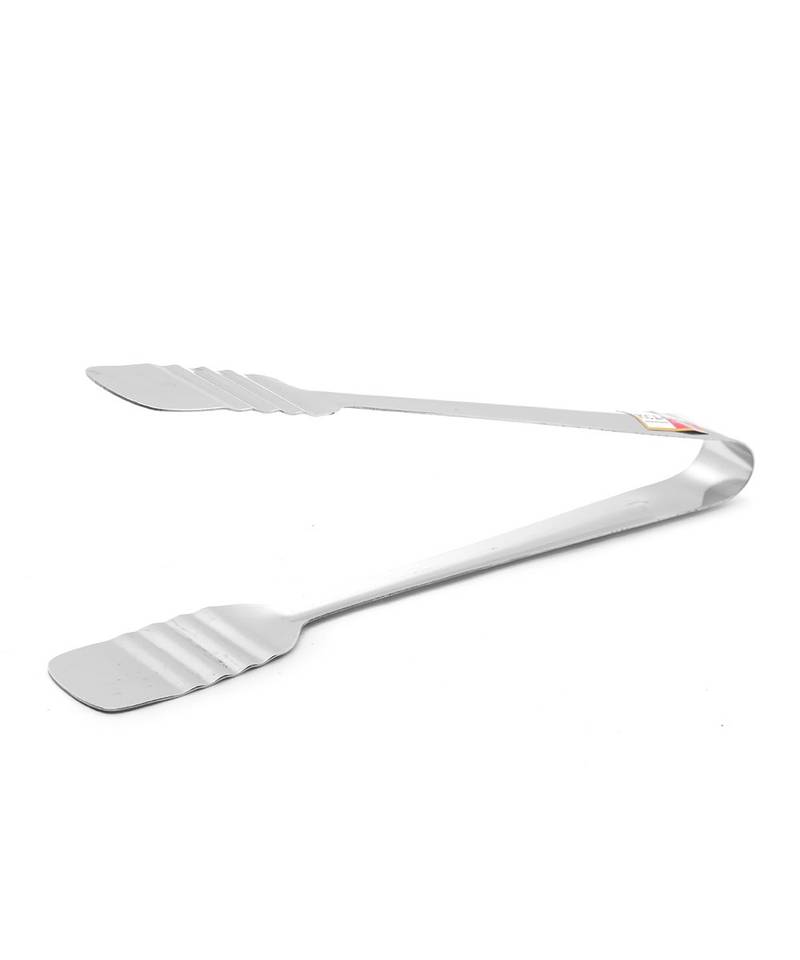 KCL Stainless Steel Cake Tong  Chapati  Parantha Tong  Salad Serving Food Tong