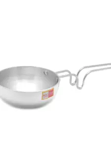 KCL Aluminium Cookware Tadka Pan Small  Diamater  11Cms