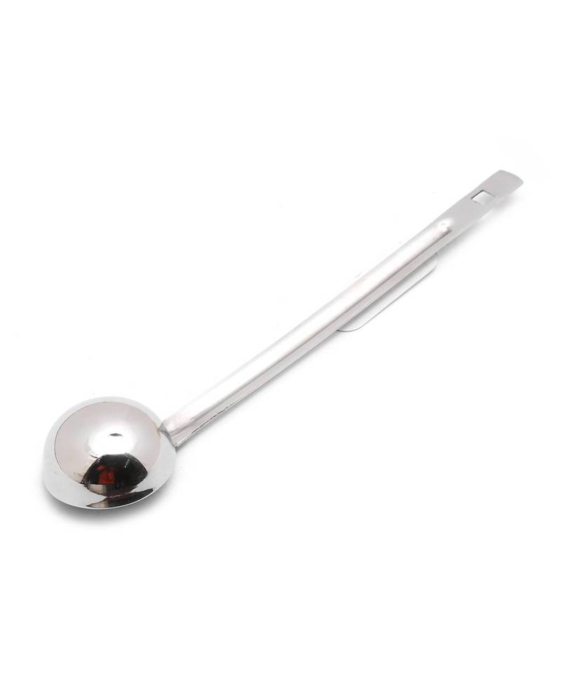 Coconut Stainless Steel Nano Laddle for sambarchutni   21 cm   Model   L13