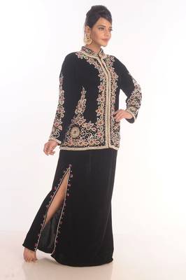 SALE !! Moroccan Islamic Kaftan Beach Abaya Fancy Modern Floor Length Long Sleeve For Women Dress 4