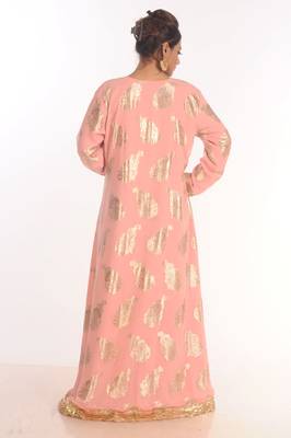 Royal Ethnic Maxi Abaya Moroccan Islamic Kaftan Beach Fancy Modern Floor Length Bell Sleeve For Women Dress 5